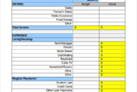 Fresh Free Budget Planner Template Word
