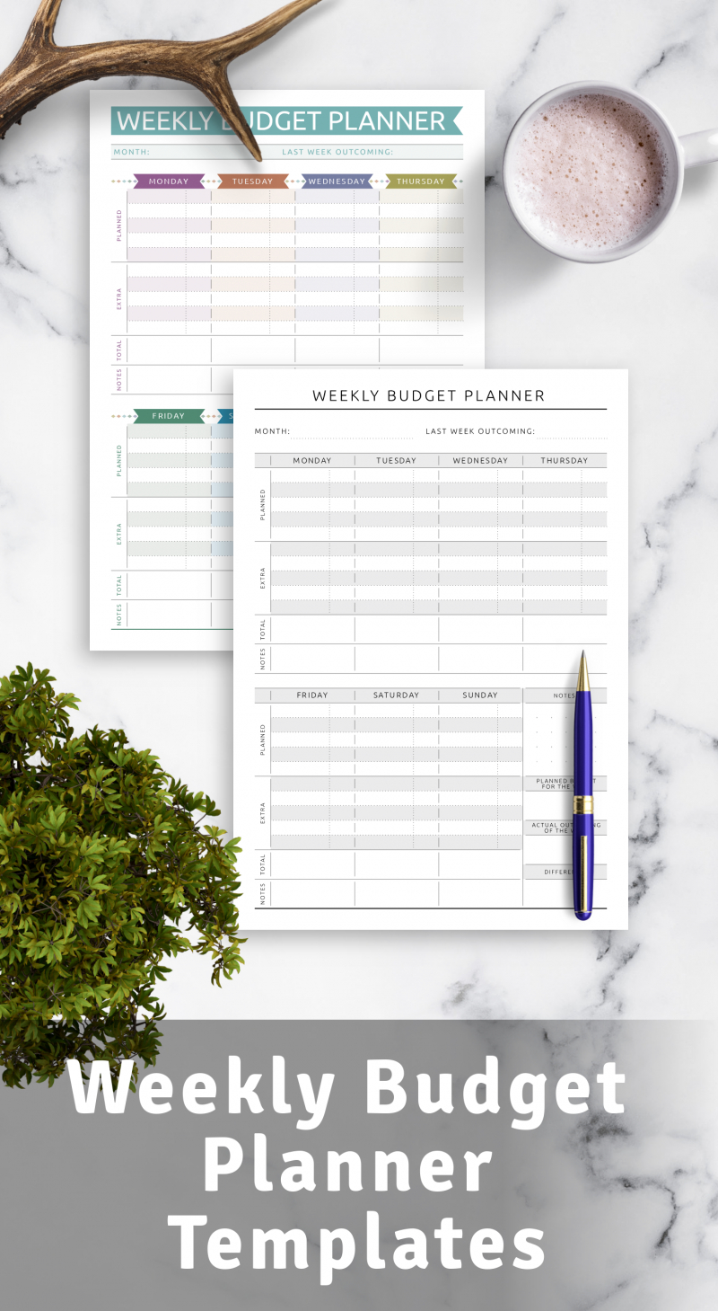 New Monthly Budget Planner Template Uk