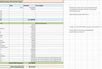 Professional Budget Spreadsheet Template Dave Ramsey