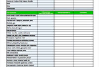 Professional Budget Spreadsheet Template Download