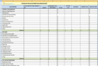 Professional Budget Spreadsheet Template Ipad