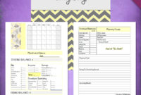 Professional Couple Budget Planner Template