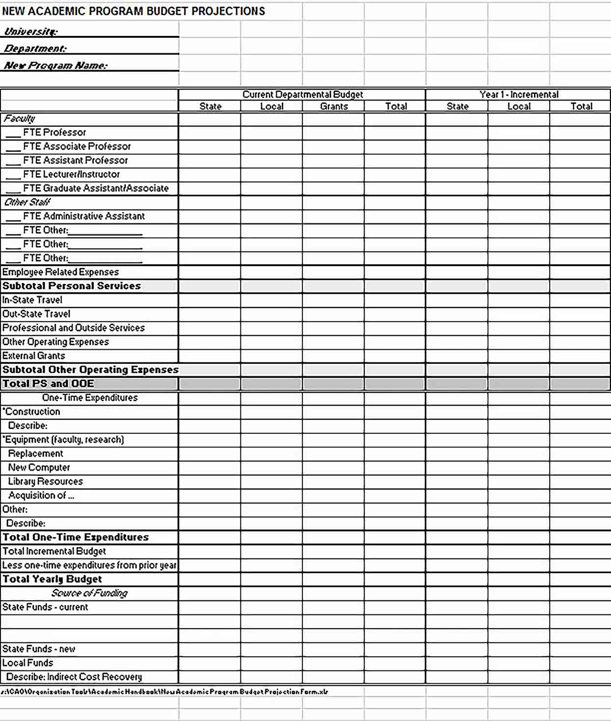 Simple A Budget Spreadsheet Template