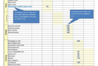 Simple Finance Budget Planner Template