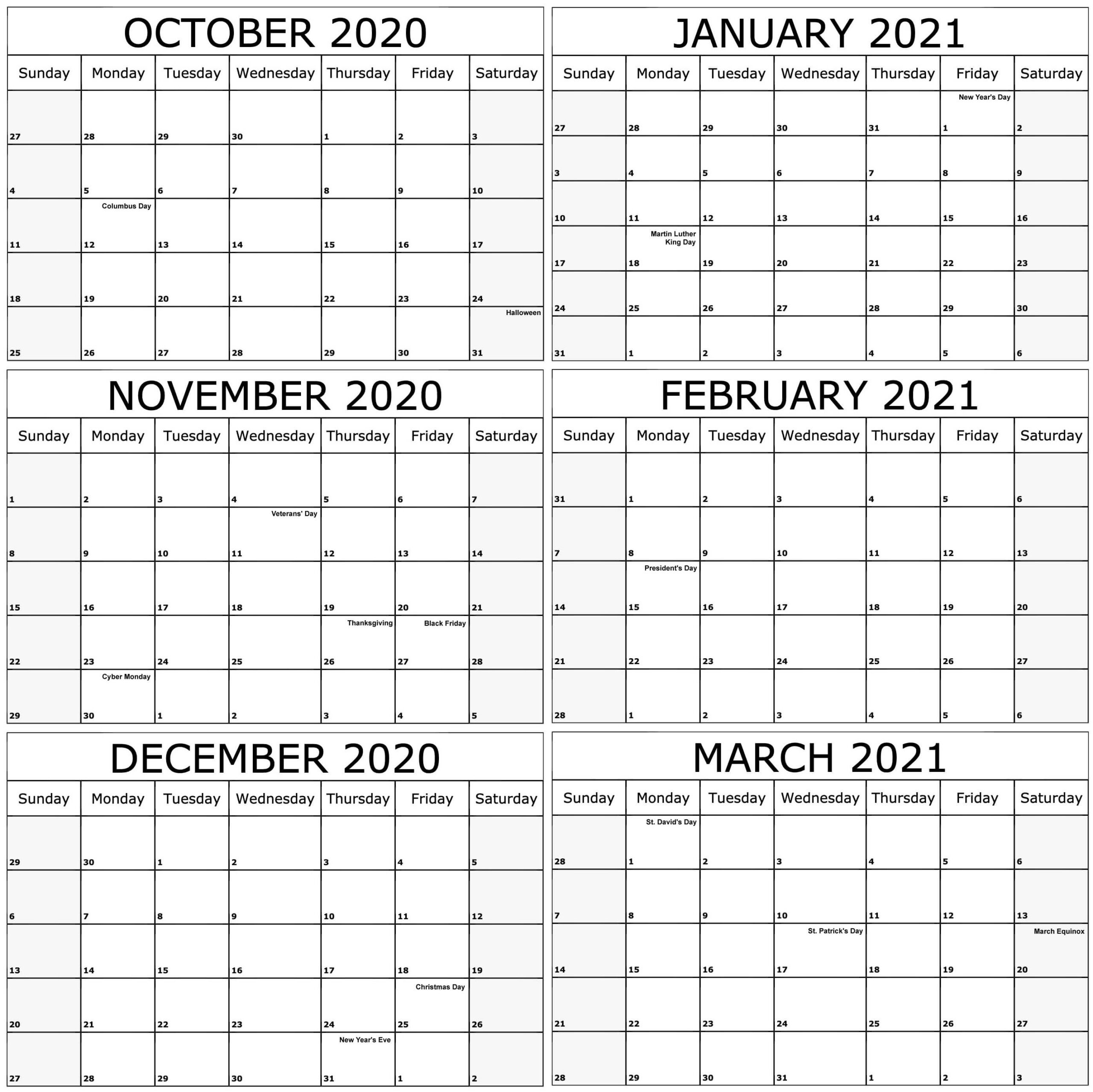 Stunning Budget Calendar Template 2021
