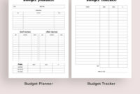Top Budget Planner Template Etsy