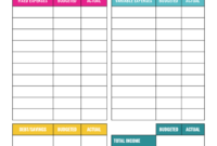 Top Budget Planner Template Simple