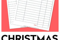 Top Holiday Budget Planner Template