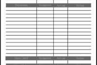 Top Monthly Budget Planner Template Free Download